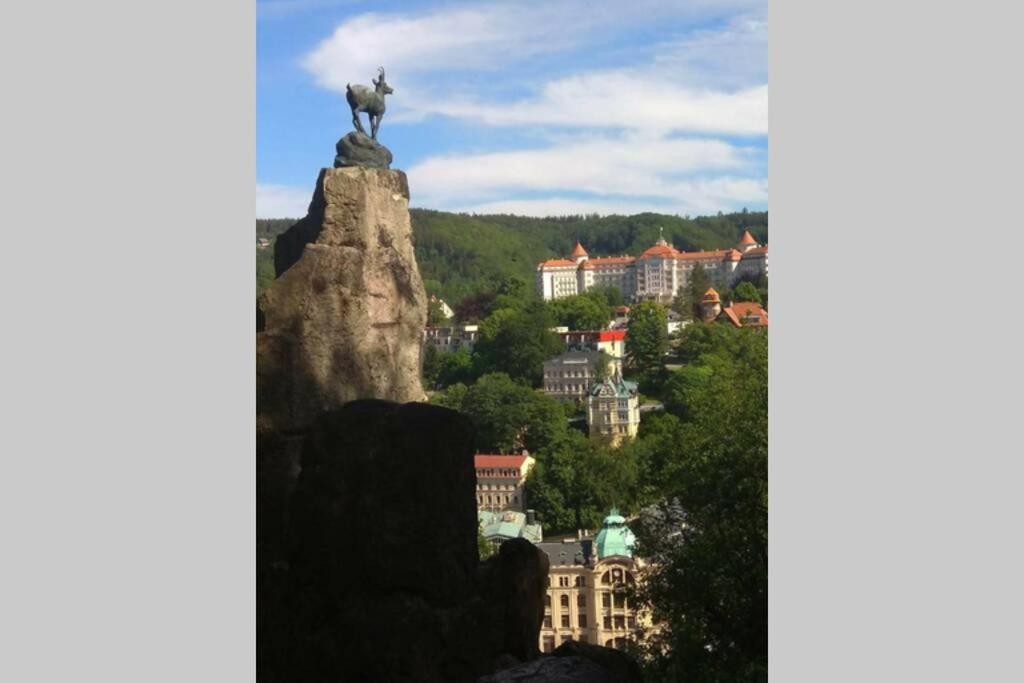 Apartman Atelier Vary V Nove Zrekonstruovanem Dome Karlovy Vary Bagian luar foto